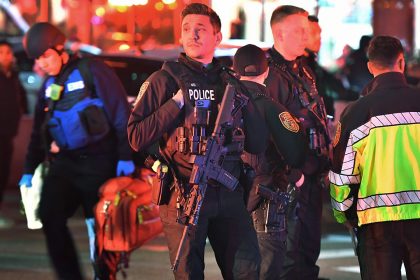 Trump urges capture of ‘animal’ gunman in Brown University shooting, says no motive yet