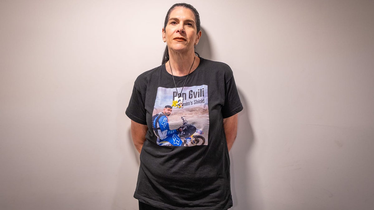 Ran Gvili's mother Talik.