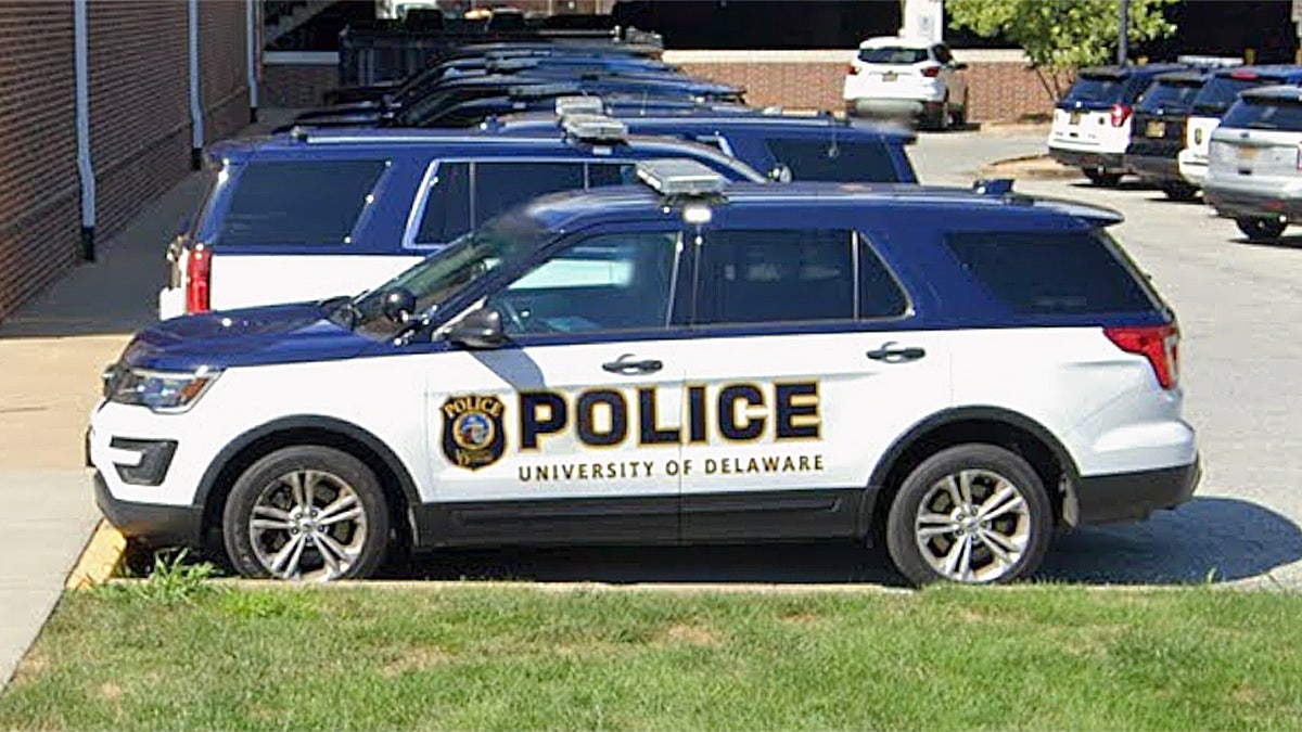 University of Delaware police vehicle