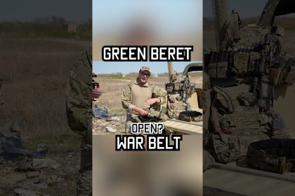 What’s in a Green Beret War Belt? #greenberet #military #specialforces #shorts
