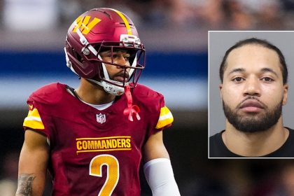 Commanders star Marshon Lattimore arrested on weapons charges after traffic stop in Ohio