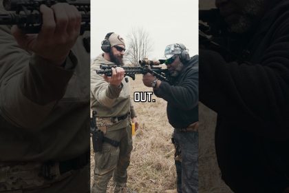 Is there a correct way to hold your rifle? 🤔 #opinion #tip #military #shorts