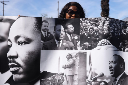 Man stabbed, officer assaulted as fight breaks out after MLK Day parade in Los Angeles