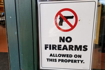 Gun rights on private property debated at Supreme Court