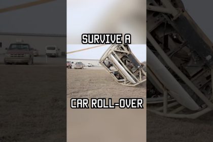 How to SURVIVE a CAR ROLLOVER 🚗 #car #survival #military