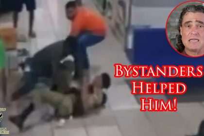 Knife-Wielding Attacker Tries To Steal Officer’s Gun!