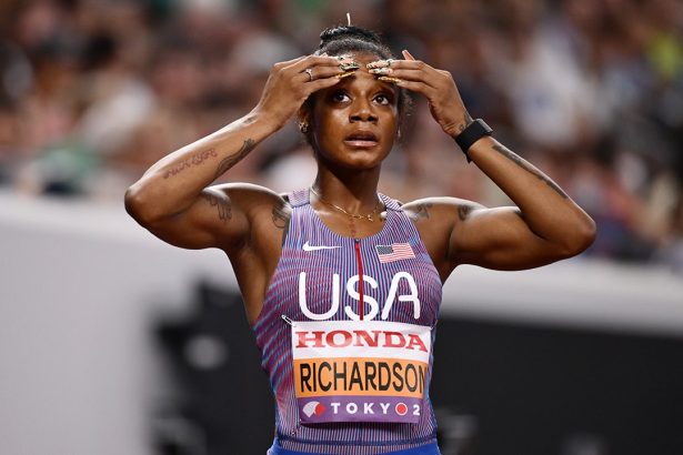 Olympian Sha’Carri Richardson pleads with officer to ‘work with me’ during speeding arrest: ‘I’m begging you’