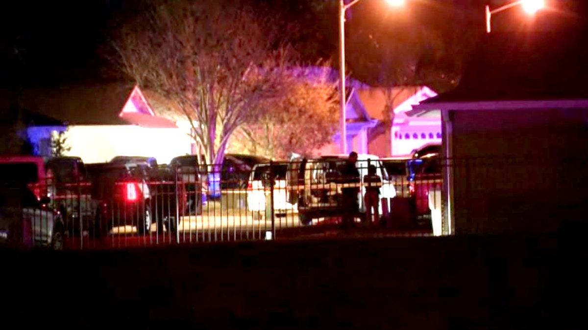 Kissimmee shooting scene at rental home