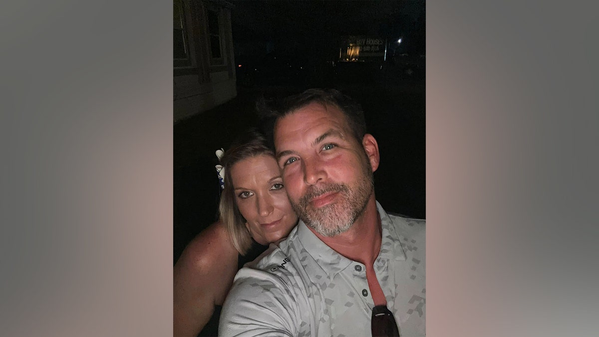 Crystal Roure and her husband, Jason Kenney