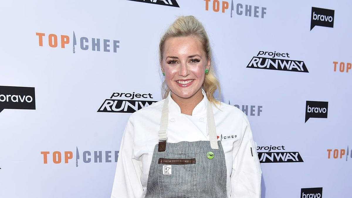 Kelsey Clark at a Top Chef event