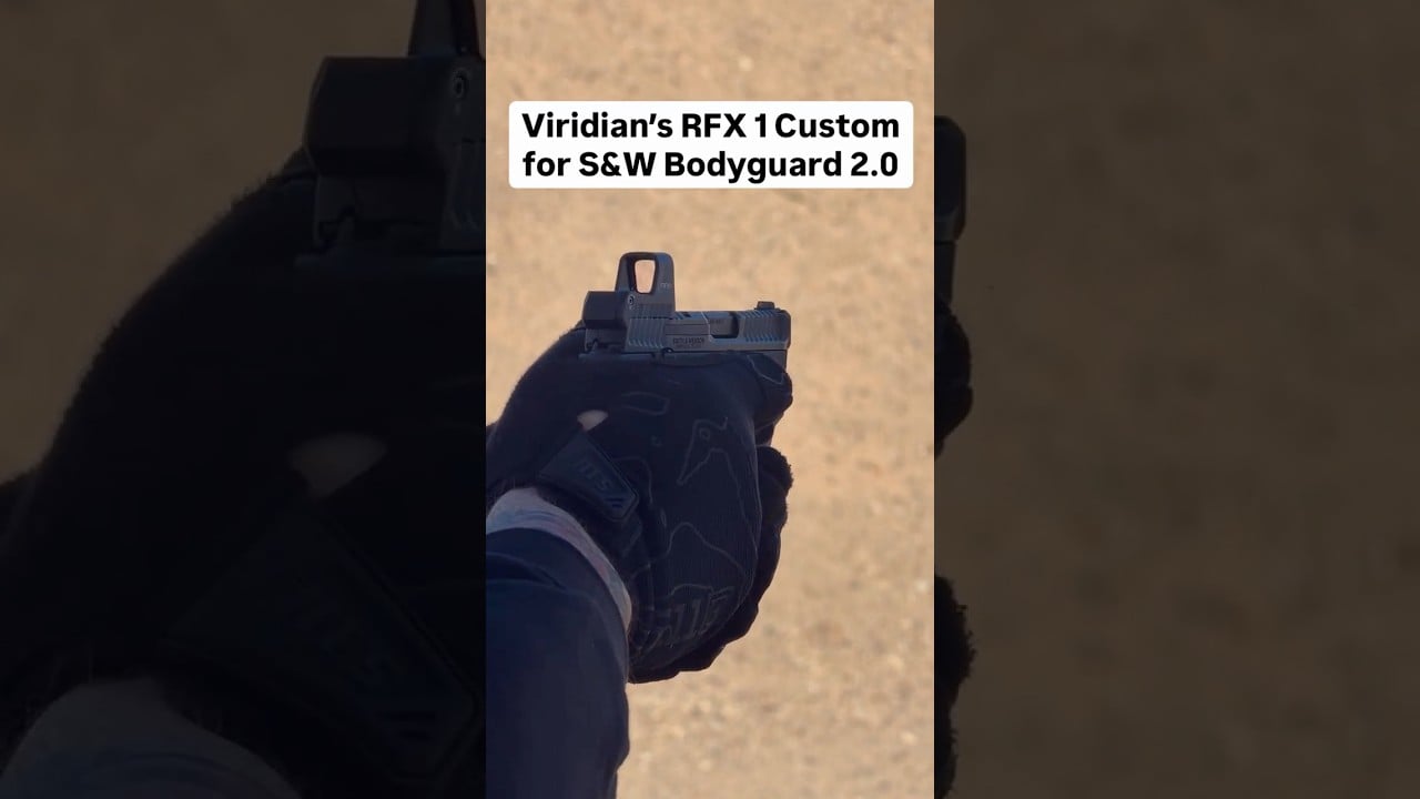 Viridian RFX1 Green Dot Brings Precision to the Bodyguard 2.0