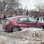 Minnesota police say vehicle believed to be pursued by federal agents crashed downtown, protests ensue