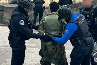 Teen in tactical gear arrested after allegedly charging toward US Capitol with loaded shotgun