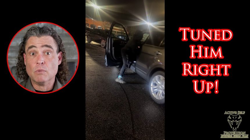 Mouthy Dude Gets an Instant Attitude Adjustment