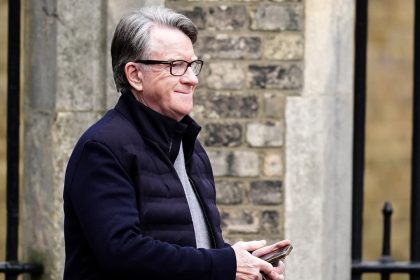 Former UK ambassador to US arrested on suspicion of misconduct in public office