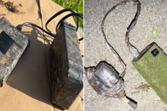 Burglars caught spying on homes with hidden camouflaged cameras before striking neighborhoods