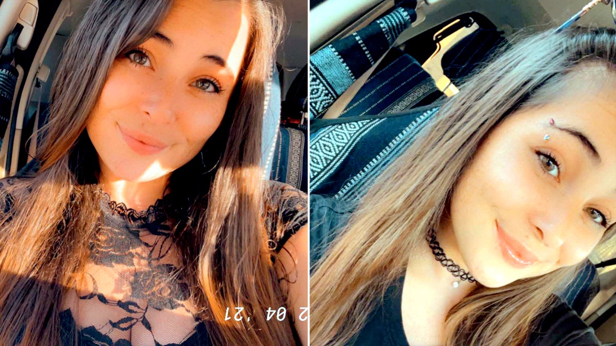 Courtney Drysdale smiling and posing in two photos