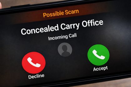 Sheriff Warns of Phone Scam Targeting Concealed Carry License Applicants