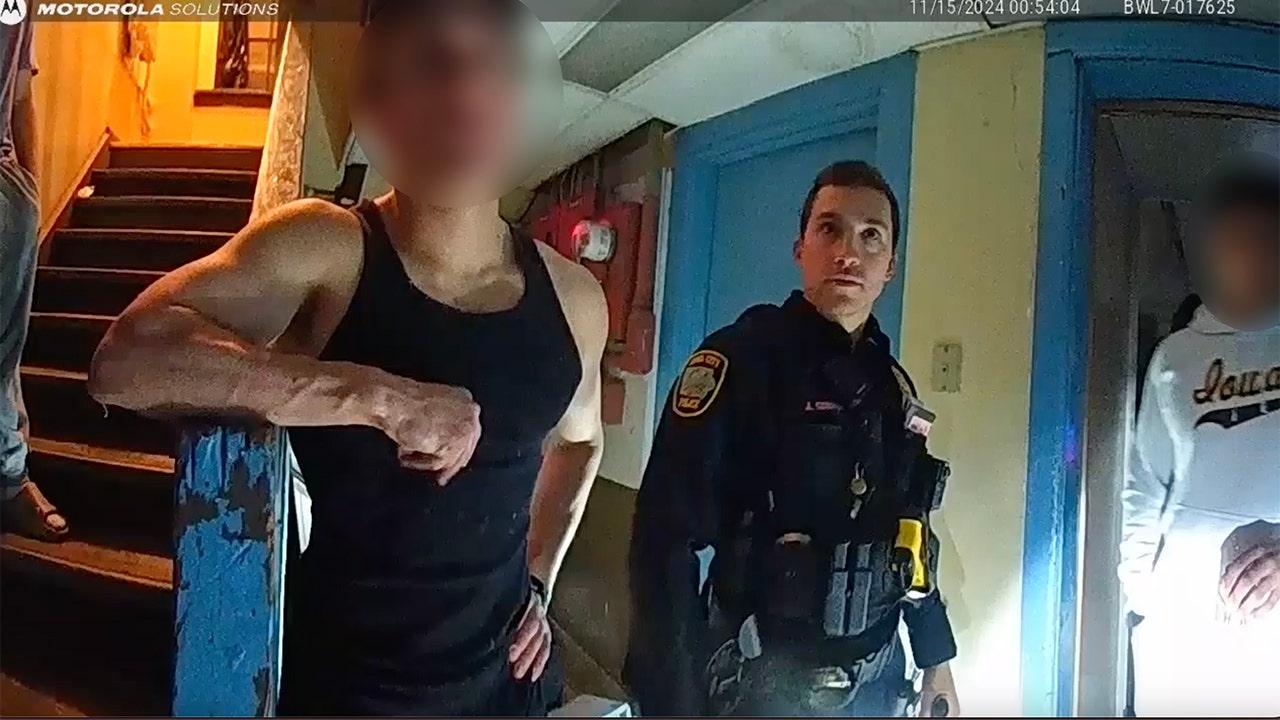 Viral bodycam video shows dozens of college students blindfolded in basement over alleged hazing incident