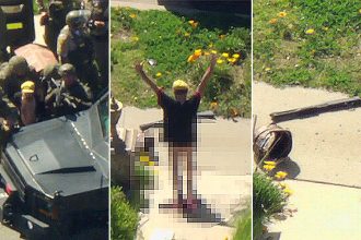 California man allegedly fires gun near school zone, barricades in home before surrendering to SWAT pantless