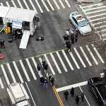 Police swarm NYC street amid probe into IED thrown near Gracie Mansion