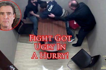 Distraught Suspect Goes For Officer’s Gun!