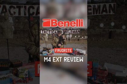 My new favorite shotgun- Benelli M4 EXT #military #benelli #shorts