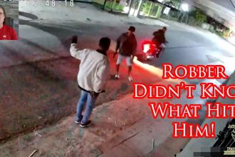 Intended Victim Has Sharp Surprise For Armed Robber