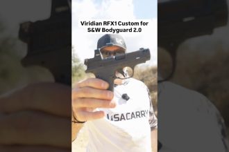 400 Rounds Later: Viridian RFX1 Green Dot Review on the Smith & Wesson Bodyguard 2.0 Carry Comp