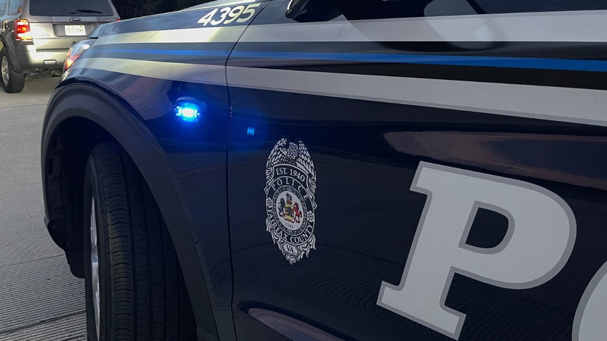 Fairfax County Police Department vehicle.