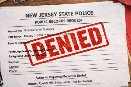 Gun Rights Journalist Sues New Jersey State Police Over Denied Carry Permit Records Request
