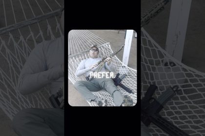 Which is better: AR vs. LEVER GUN? Sound off in the comments #shorts #opinion #military #cool