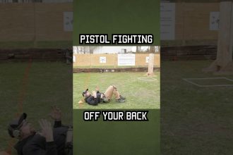 Pistol Fighting Off Your Back Like Special Forces #specialforces #training #military
