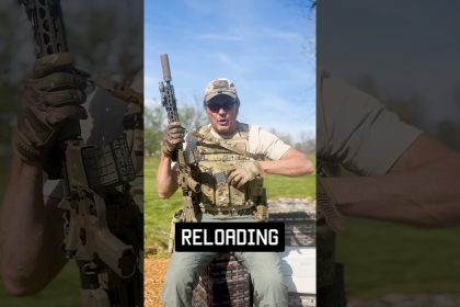 Speed Reload Mag Placement @SafeLifeDefenseBodyArmor #selfdefense #specialforces #military