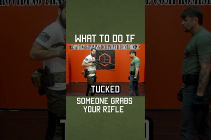 What To Do When Someone Grabs Your Rifle #selfdefense #military #specialforces