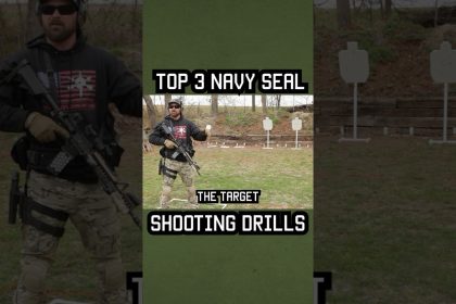 Top 3 Navy Seal Shooting Drills: Part 1 #navyseal #training #military