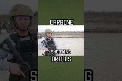 Carbine Shooting Drills for you to try! #shorts #military #training