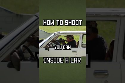 How to shoot inside a car #specialforces #military #car #shorts