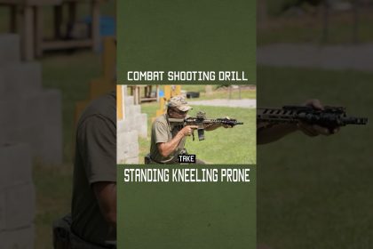 Combat Shooting Drill: Standing Kneeling Prone #specialforces #military #army #training