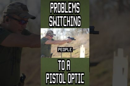 Problems Switching To A Pistol Optic #tips #shorts #training #pistol