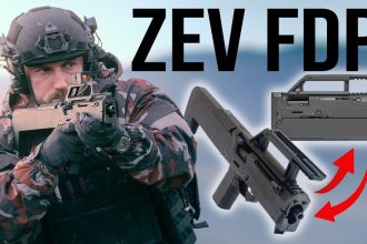 This Weapon Unfolds Into Action In Less Than A Second; MAGPUL x ZEV FDP