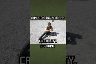 Gun Fighting Mobility Hip Raise #shorts #military #fight #selfdefense