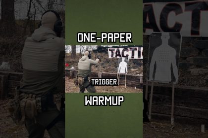 Try this drill: One-Paper Warmup #training #shorts #military