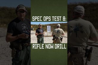 Spec Ops Test 8: Rifle Now Drill #shorts #training #military #specialforces