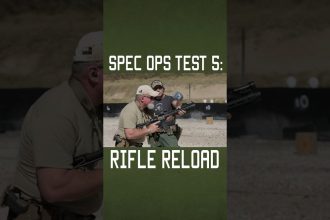 Spec Ops Test 5: Rifle Reload #shorts #training #military #specialops