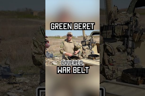 Green Beret War Belt #shorts #greenberet #specialforces