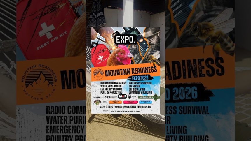 Coming to Mountain Readiness Expo? Use “TR5” to save 5% on your tuition! #northcarolina #survival
