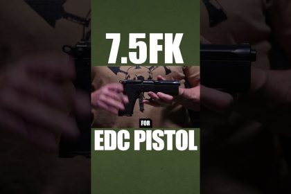 7.5FK EDC Pistol #shorts #military