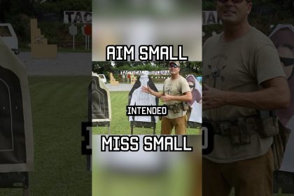 Tip: Aim Small, Miss Small #shorts #military #tips