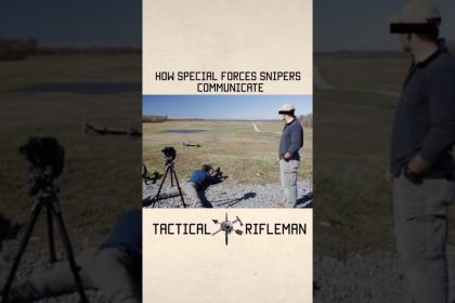 How Special Forces snipers communicate. #sniper #tacticalrifleman #reel